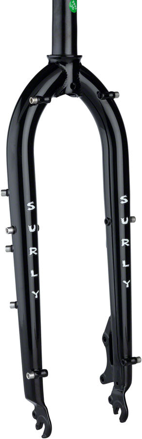 NEW Surly Bridge Club Cyclocross/Hybrid Fork Surly Bridge Club 27.5" Fork, 9 x 100mm QR, 1-1/8" Straight Steerer, Dark Black