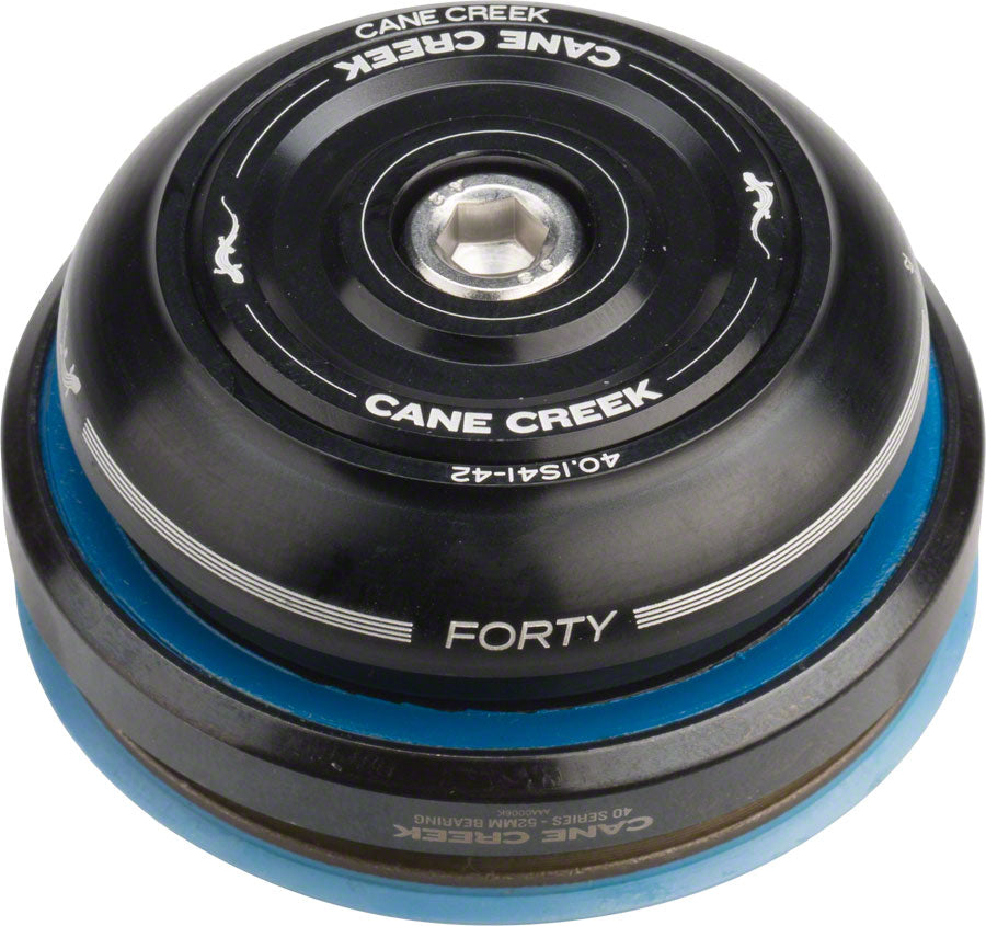 NEW Cane Creek 40 IS42/28.6 IS52/40 Short Cover Headset, Black