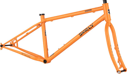 NEW Surly Lowside Frameset - Dream Tangerine Mountain Frame - Around the Cycle