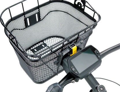 NEW Topeak Front Basket with Fixer 3 Handlebar Bracket: Black