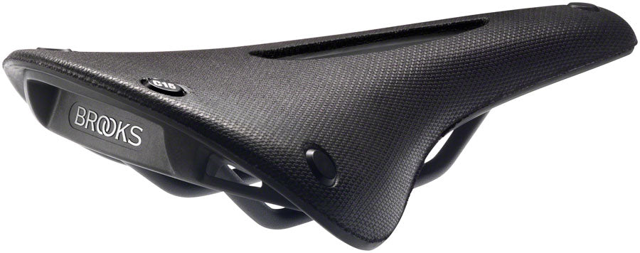 NEW Brooks C15 Carved All Weather Saddle - Steel Black Men's