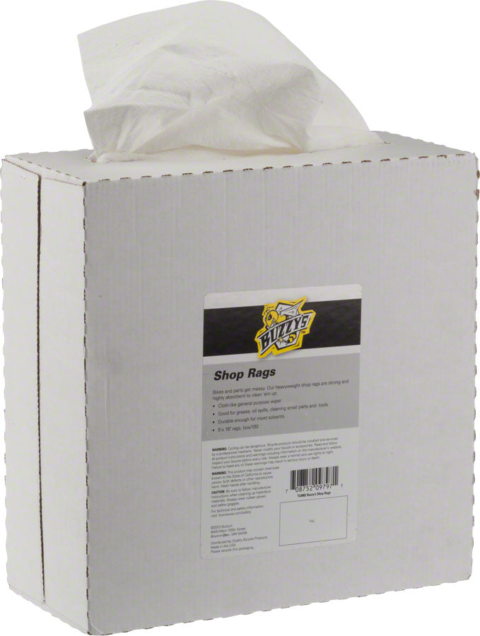 NEW Buzzy's Shop Rags Heavyweight Box/100