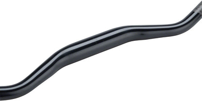 NEW Salsa Bend Bar Deluxe Flat/Riser Handlebar Salsa Bend Bar Deluxe, 17 Degree sweep, 31.8, 740mm width, Black - Around the Cycle