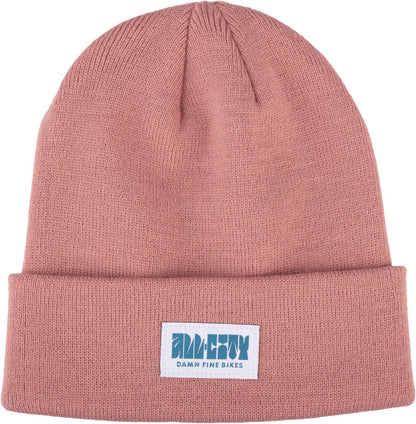 NEW All-City Week-Endo Beanie - Rose, One Size - Around the Cycle