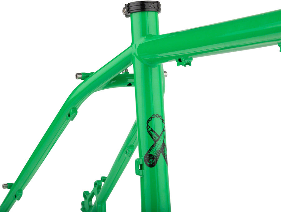 NEW Surly Karate Monkey Frameset - High Fiber Green Steel Mountain Frame