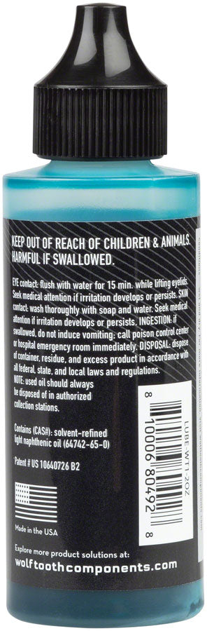 NEW Wolf Tooth WT-1 Chain Lube for All Conditions - 2oz - Around the Cycle