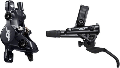 NEW Shimano Deore XT BL-M8100/BR-M8100 Disc Brake and Lever - Front, Hydraulic, Post Mount, 2-Piston, Black