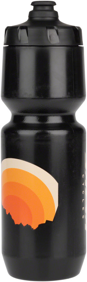 NEW Salsa Dawn Patrol Purist Water Bottle - Black, Orange, 26oz - Around the Cycle