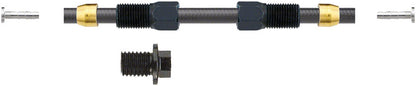 NEW Jagwire Sport Mineral Oil Hydraulic Hose Kit for Shimano Dura Ace, Ultegra, 105, GRX, 2000mm, Black - Around the Cycle