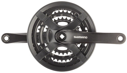 175mm, 48/38/28t, Black