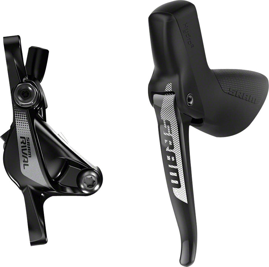 NEW SRAM Rival 1 Disc Brake and Lever - Front, Hydraulic, Post Mount, Black, A1
