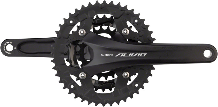 NEW Shimano Alivio FC-T4010/T4060 Crankset Shimano FC-T4060 170mm, 44/32/22t, Hollowtech II