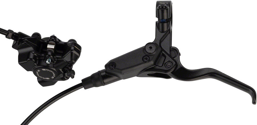 NEW Promax F1 Disc Brake and Lever - Front, Hydraulic, Flat Mount, Black