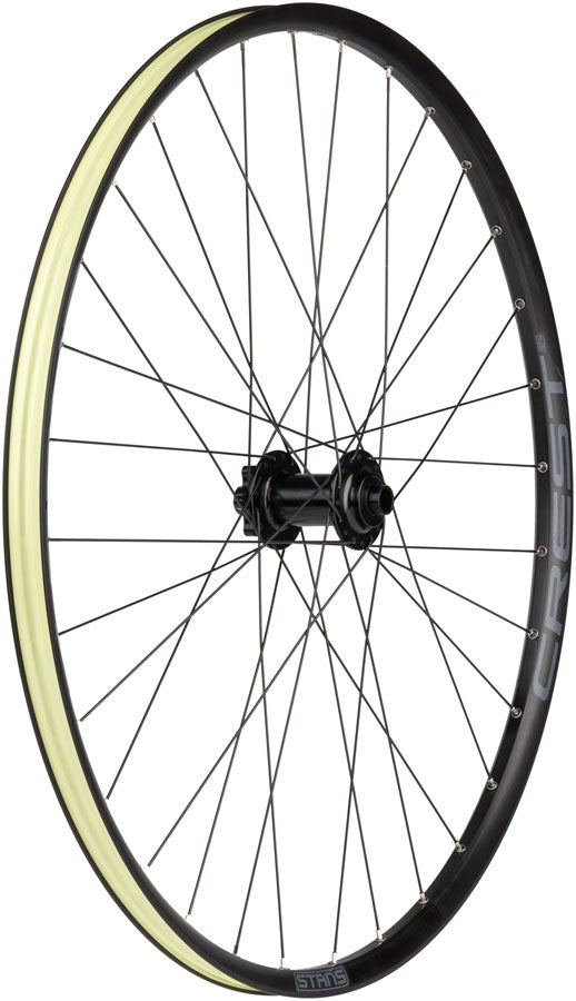 NEW Stan's No Tubes Crest S2 Front Wheel - 29", 15 x 110mm, 6-Bolt, Black