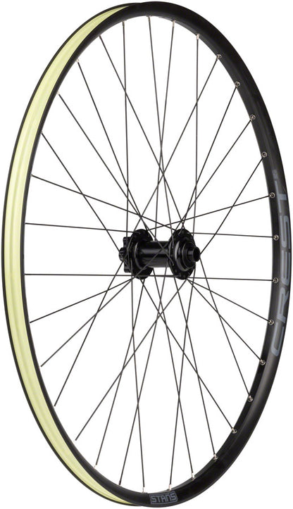 NEW Stan's No Tubes Crest S2 Front Wheel - 29", 15 x 110mm, 6-Bolt, Black - Around the Cycle