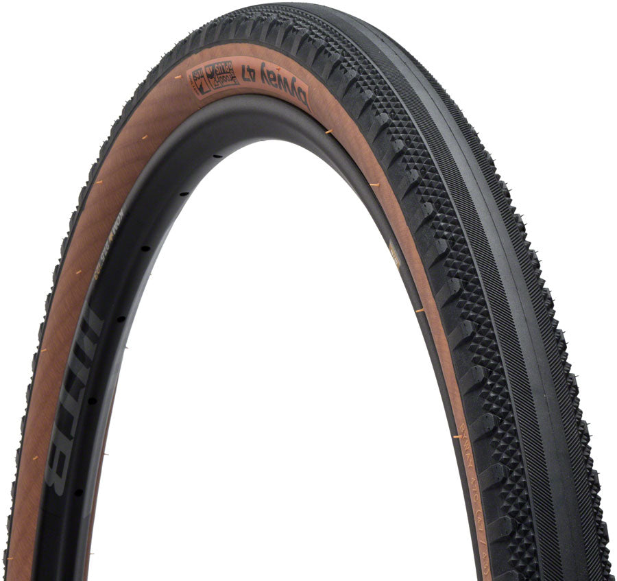 NEW WTB Byway Tire - 650b x 47, TCS Tubeless, Folding, Black/Brown