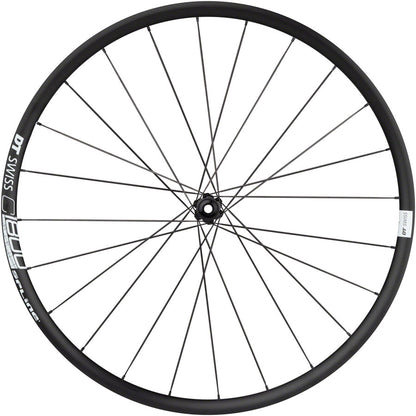 NEW DT Swiss C 1800 Spline Front Wheel - 700, 12 x 100mm, Center-Lock, Black - Around the Cycle