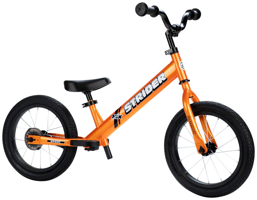 NEW Strider 14x Sport Balance Bike Tangerine