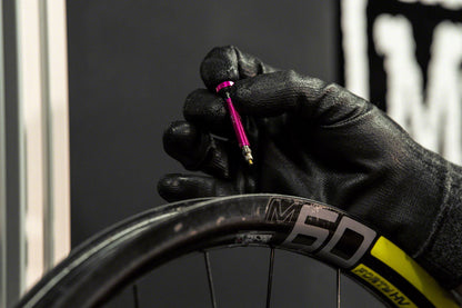 NEW Muc-Off Tubeless Valve Kit: Pink, fits Road and Mountain, 44mm, Pair