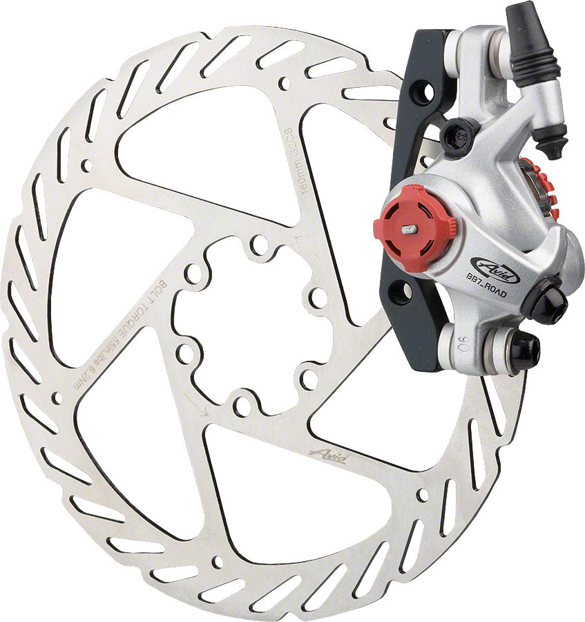 NEW Avid, BB7 Road, Mechanical disc brake, Front or rear, 160mm, Grey