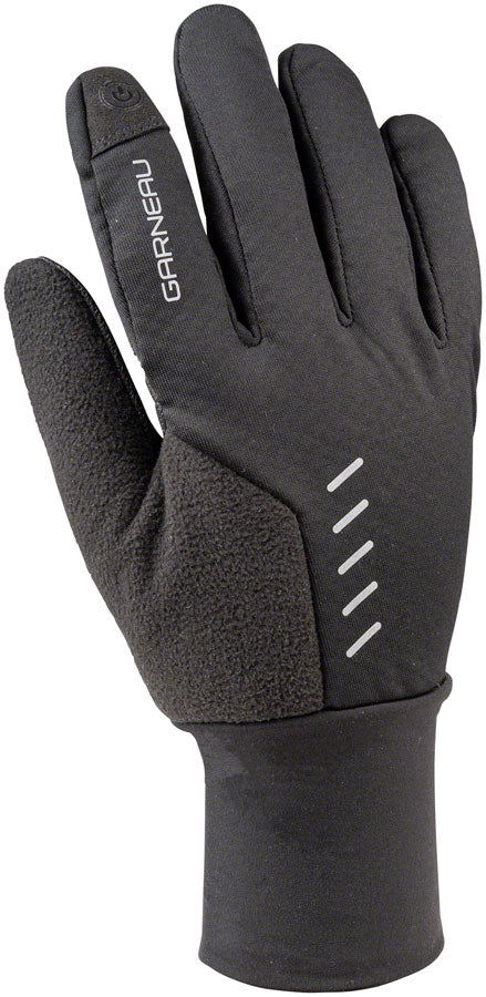 NEW Garneau Biogel Thermo II Gloves - Black, Full Finger, Large