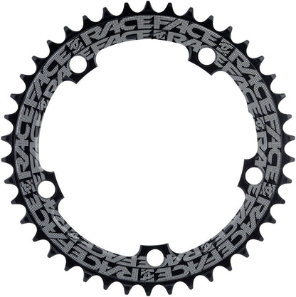 NEW RaceFace Narrow Wide Chainring: 130mm BCD, 42t, Black - Around the Cycle