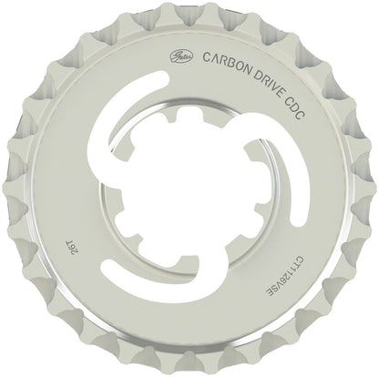 NEW Gates Carbon Drive CDC CenterTrack Rear Sprocket for Enviolo - 26t, Silver - Around the Cycle
