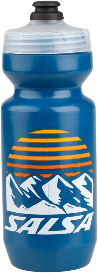 NEW Salsa Summit Purist Water Bottle - Navy Blue, 22oz - Around the Cycle