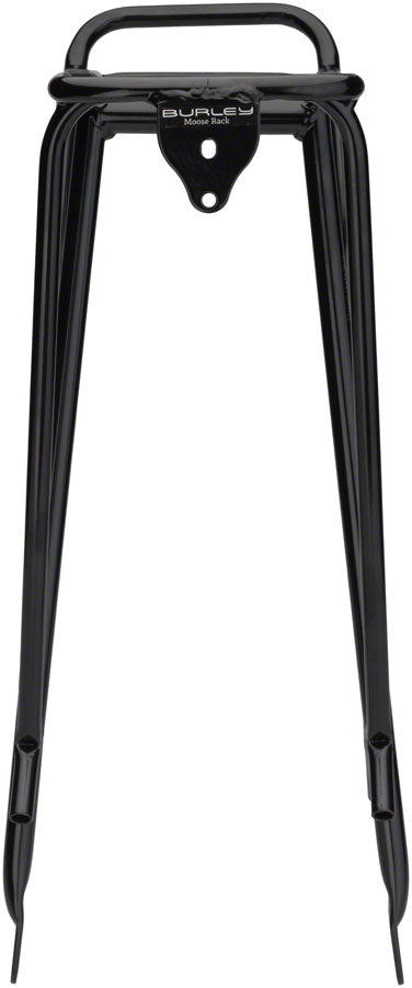 NEW Burley Moose Trailercycle Rack with Light Bracket: Black