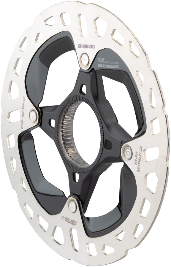 NEW Shimano Dura Ace XTR RT-MT900-SS Disc Brake Rotor - 140mm, Center Lock,  Silver/Black