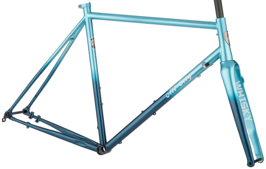 NEW All-City Zig Zag Frameset - 700c, Steel, Miami Beach Aqua, 49cm