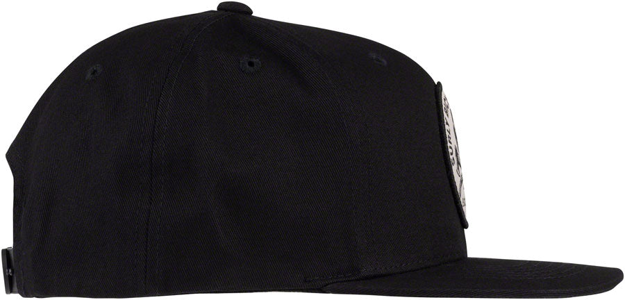 NEW Surly Dark Feather Snapback Hat - Black, Adjustable