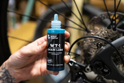 NEW Wolf Tooth WT-1 Chain Lube for All Conditions - 2oz - Around the Cycle