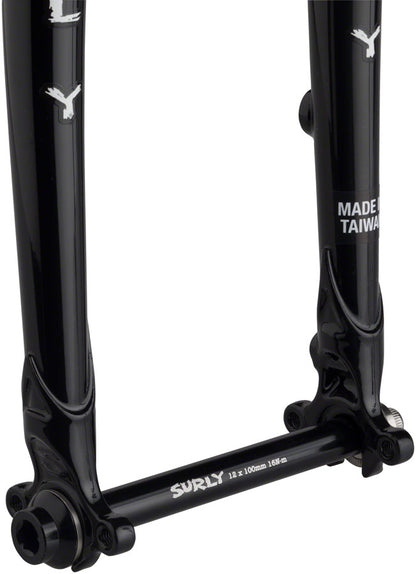 NEW Surly Midnight Special 650b Fork 1-1/8" 40mm Offset, Black - Around the Cycle