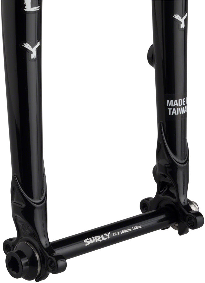 NEW Surly Midnight Special 650b Fork 1-1/8" 40mm Offset, Black