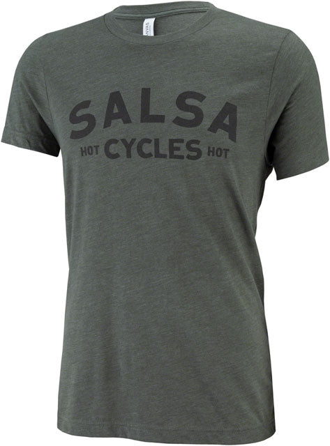 NEW Salsa The Spice is Right Men's T-Shirt: Gray SM