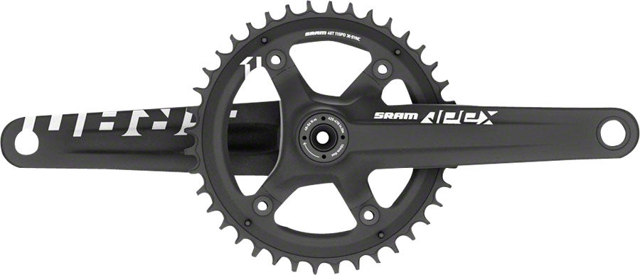 SRAM Apex 1 GXP クランクセット 170mm 42T BB付き NEW SRAM Apex 1 Crankset - 170mm 10/11-Speed 42t 110 Asymmetric BCD GX