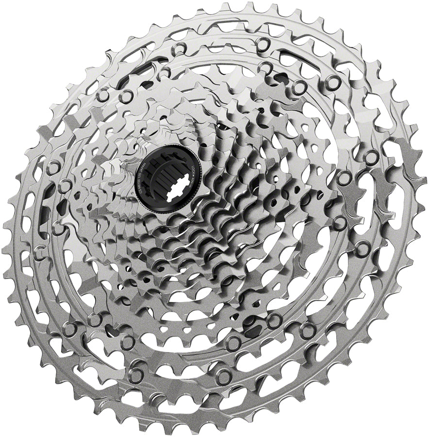 NEW Shimano Deore M6100 Cassette Shimano Deore CS-M6100-12 Cassette - 12-Speed, 10-51t, Silver, For Hyperglide+