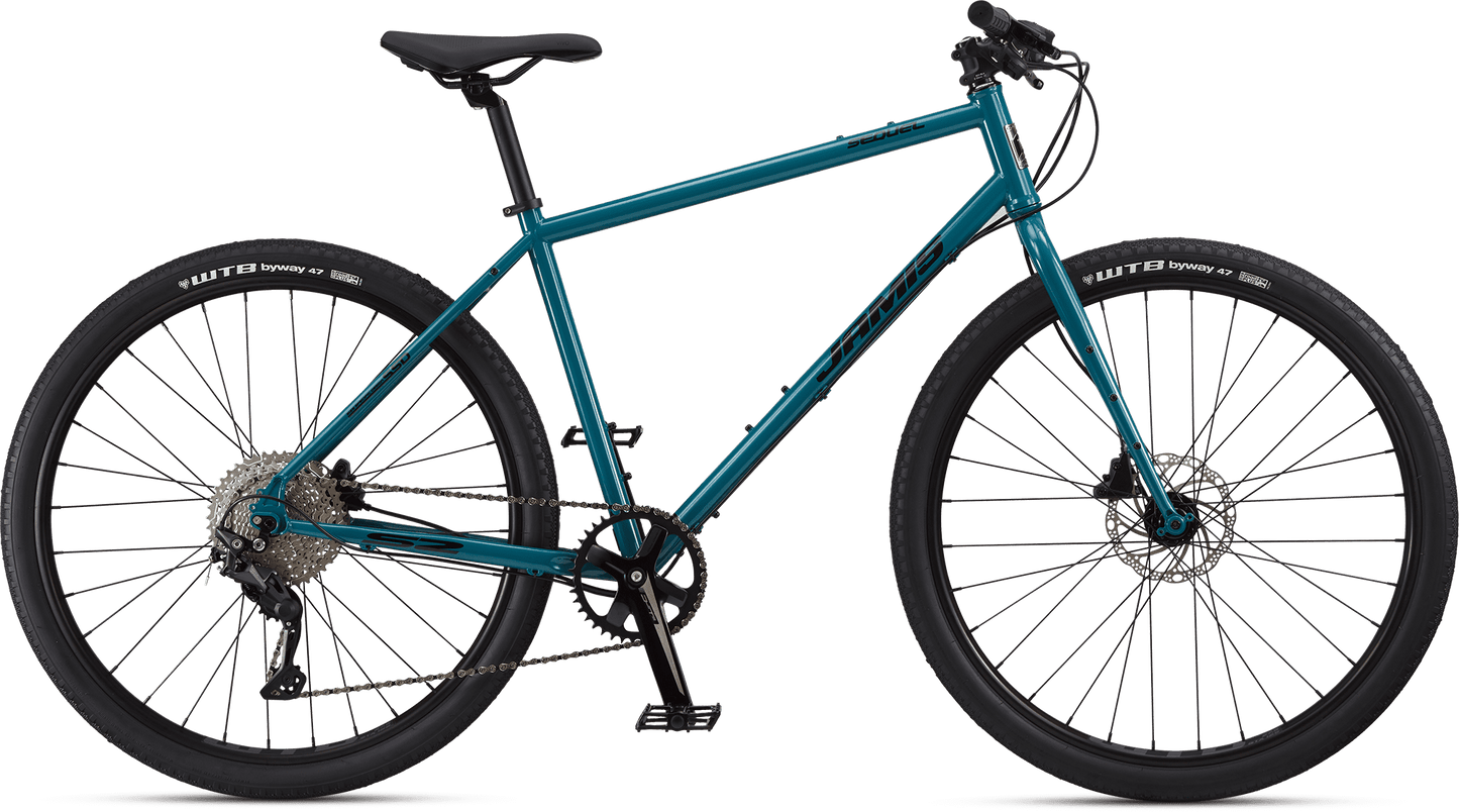 NEW 2022 Jamis Sequel S2 Steel Urban Adventure Bike, Riptide