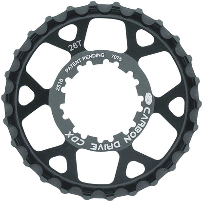 NEW Gates Carbon Drive CDX:SL CenterTrack Freehub 9-Spline Rear Sprocket - 26t, Shimano 9-Spline, Black - Around the Cycle