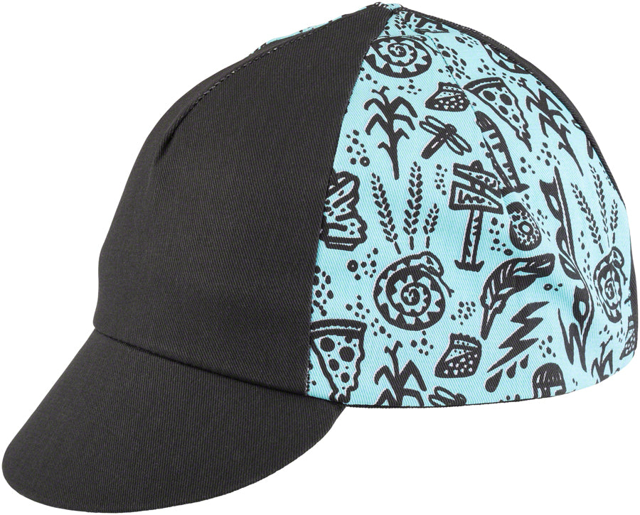 NEW Salsa Gravel Stories Cycling Cap - Black/Blue, One Size - Around the Cycle