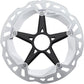 NEW Shimano Deore XT RT-MT800-L Disc Brake Rotor with External Lockring - 203mm, Center Lock, Silver/Black