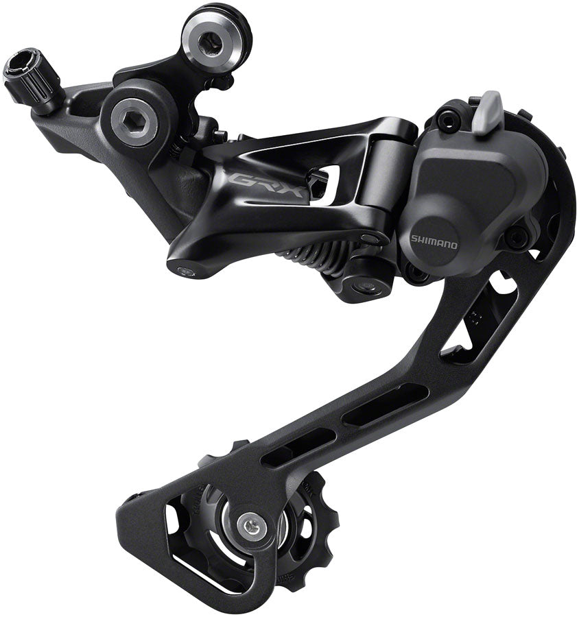 NEW Shimano GRX RD-RX400 Rear Derailleur - 10-Speed, Long Cage, Black, With Clutch