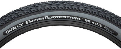NEW Surly ExtraTerrestrial Tire Surly ExtraTerrestrial Tire - 26 x 2.5, Tubeless, Folding, Black/Slate, 60tpi - Around the Cycle