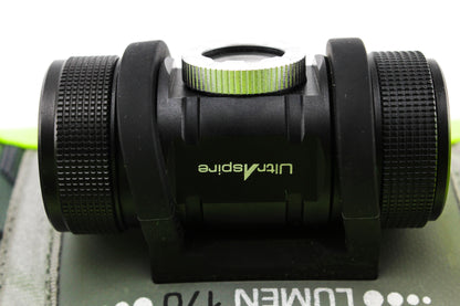 NEW Ultraspire Lumen 170 Green Waist Mounted Belt Light for Running Triathlon