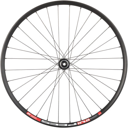 NEW Quality Wheels 105/DT 533d Front Wheel - 27.5", 12 x 100mm, Center-Lock, Black - Around the Cycle