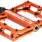 NEW Deity Black Kat Pedals - Platform Aluminum 9/16 Orange