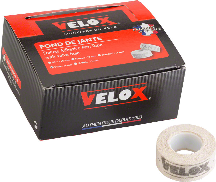 NEW Velox 19mm Rim Tape, Box of 10 Rolls