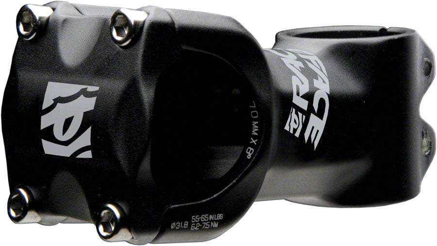 NEW RaceFace Ride XC Stem - 70mm, 31.8 Clamp, +/-6, 1 1/8", Aluminum, Black