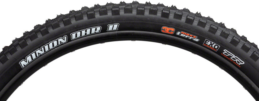 NEW Maxxis Minion DHR II Tire - 27.5 x 2.4, Tubeless, Folding, Black, 3C Maxx Terra, EXO, Wide Trail